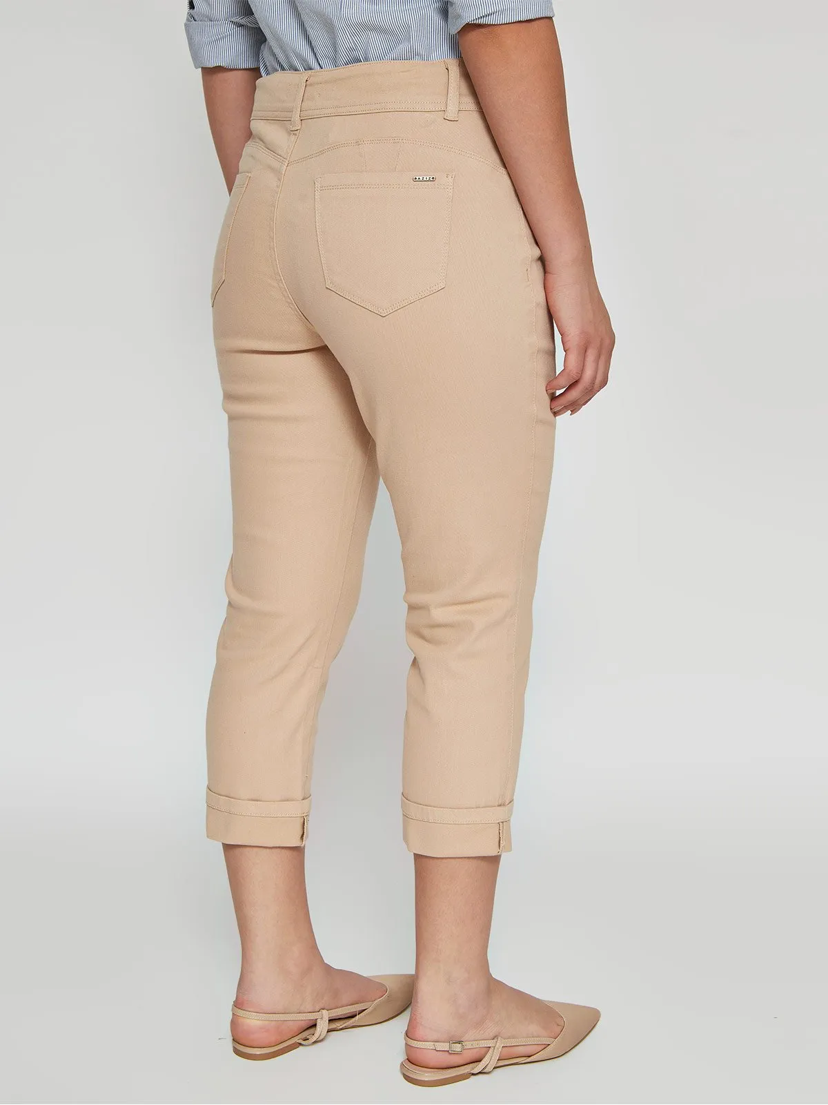 PANTALÓN MUJER AZIZ CAPRI ALEXIA-D - 3