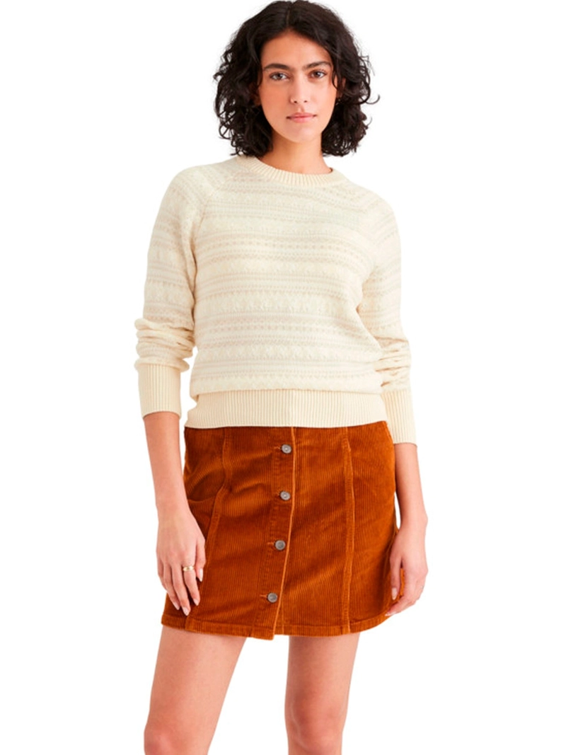 SWEATER MANGA LARGA ALGODÓN MUJER DOCKERS - 1