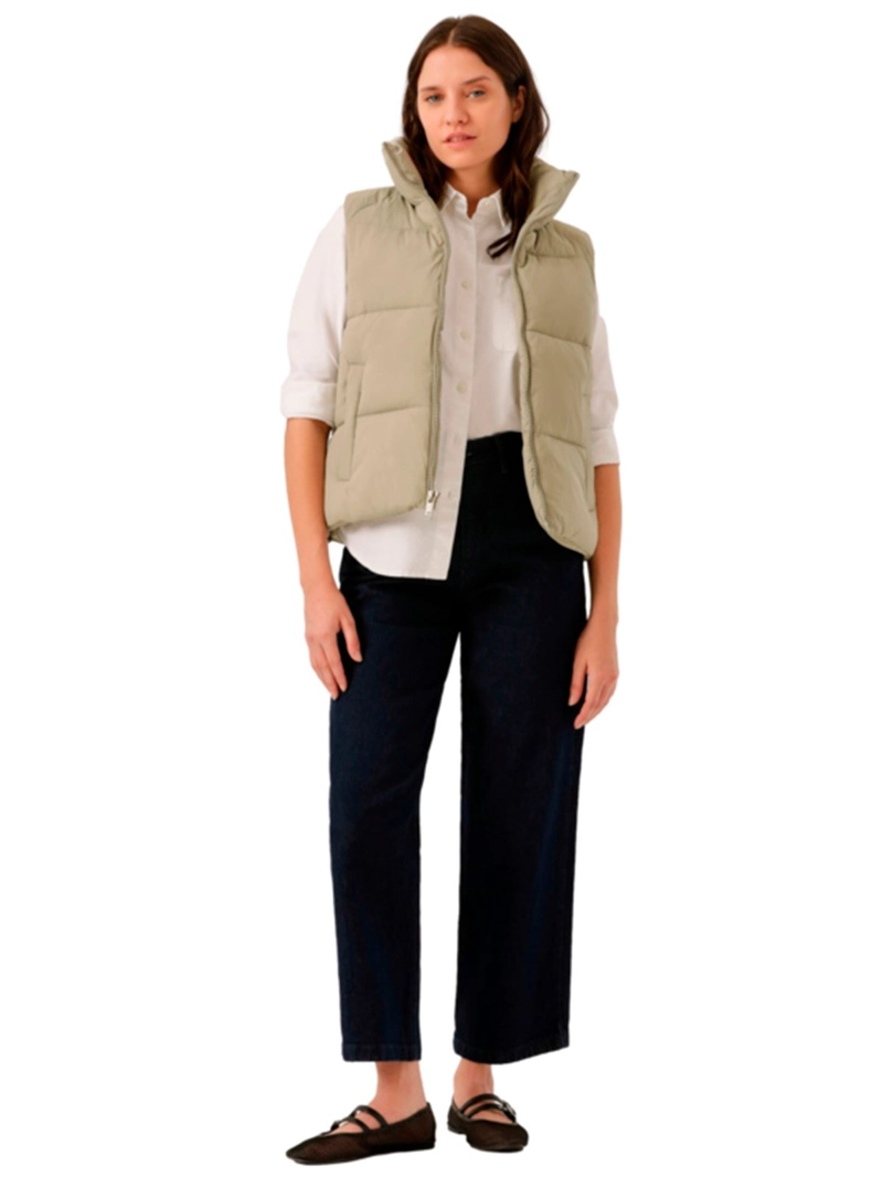 CASACA SIN MANGAS MUJER DOCKERS BUBBLE PUFFER - 1