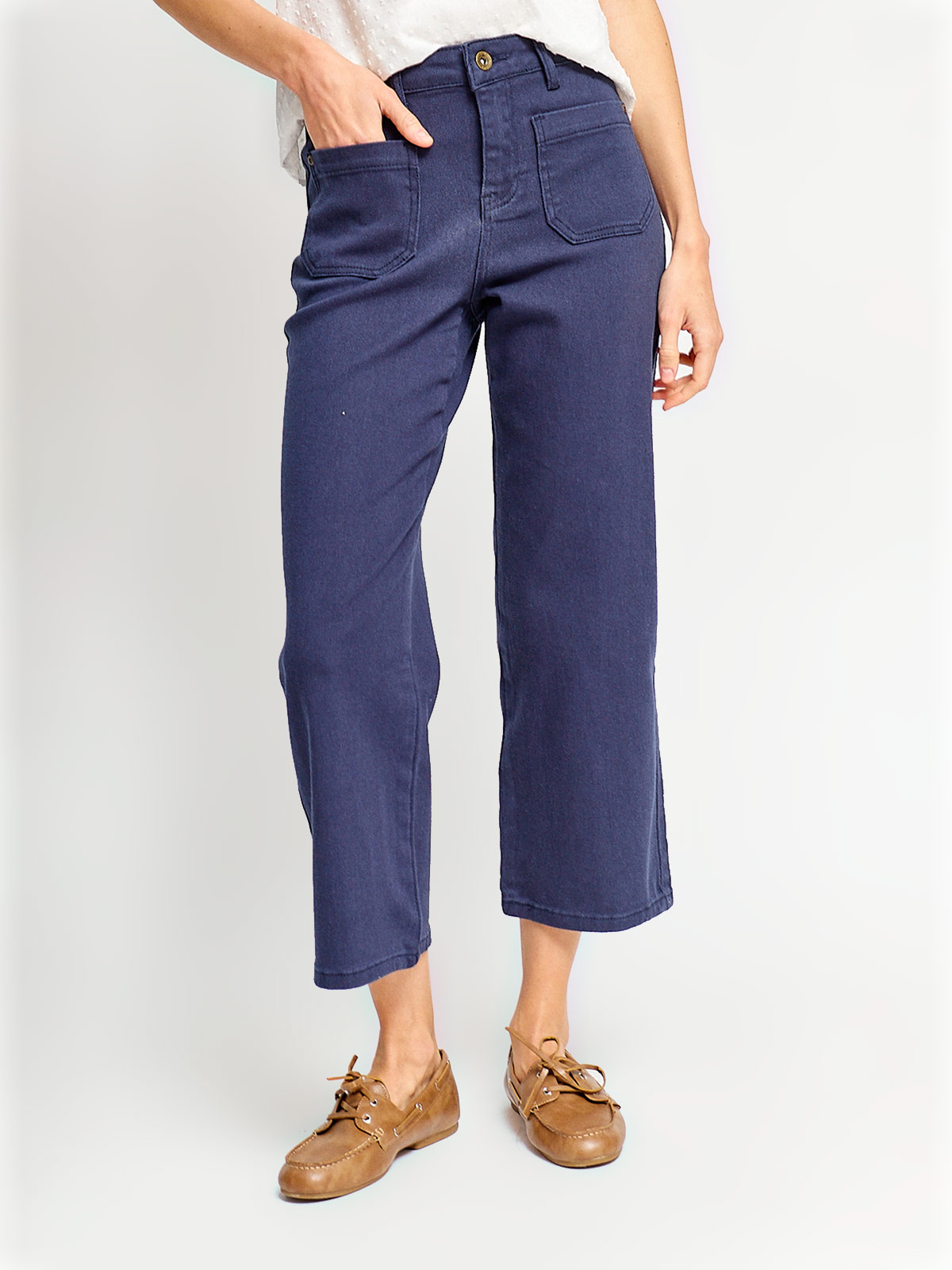 JEANS REGULAR MUJER NAVIGATA CROP - 2
