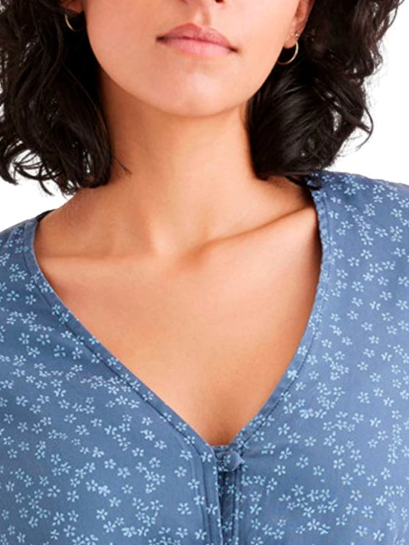 BLUSA ALGODÓN MUJER DOCKERSN SLEEVE DETAI - 3