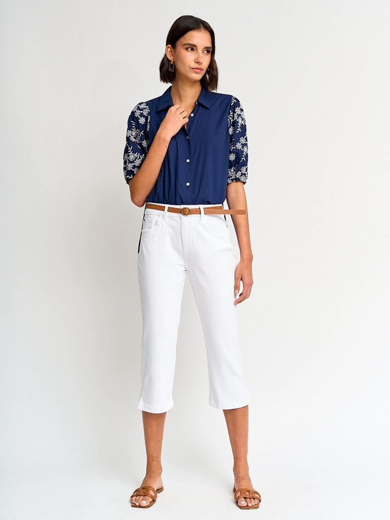 BLUSA MANGA CORTA MUJER NAVIGATA ACAMI - 4