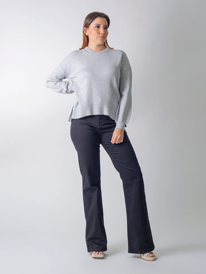 SWEATER MANGA LARGA MUJER DKNY - 1