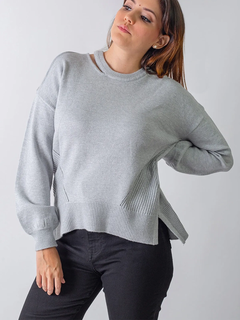 SWEATER MANGA LARGA MUJER DKNY - 2