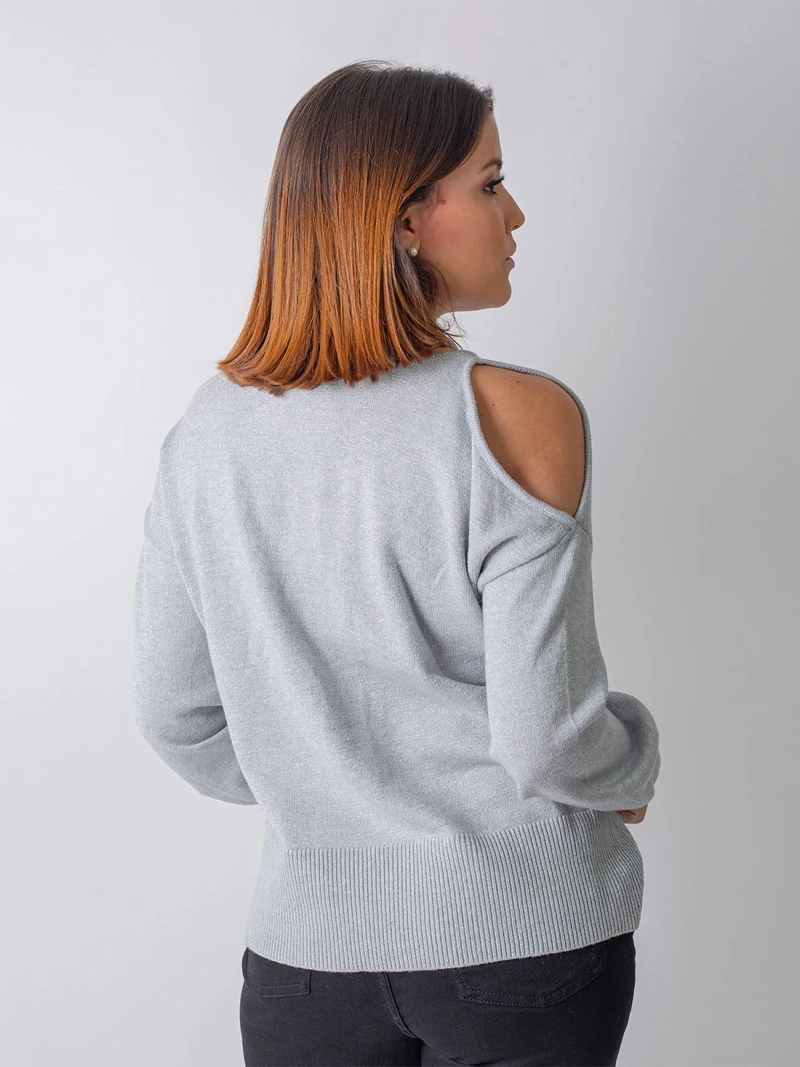 SWEATER MANGA LARGA MUJER DKNY - 5