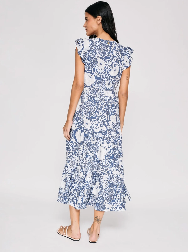 VESTIDO LARGO MUJER NAVIGATA ELA - 3