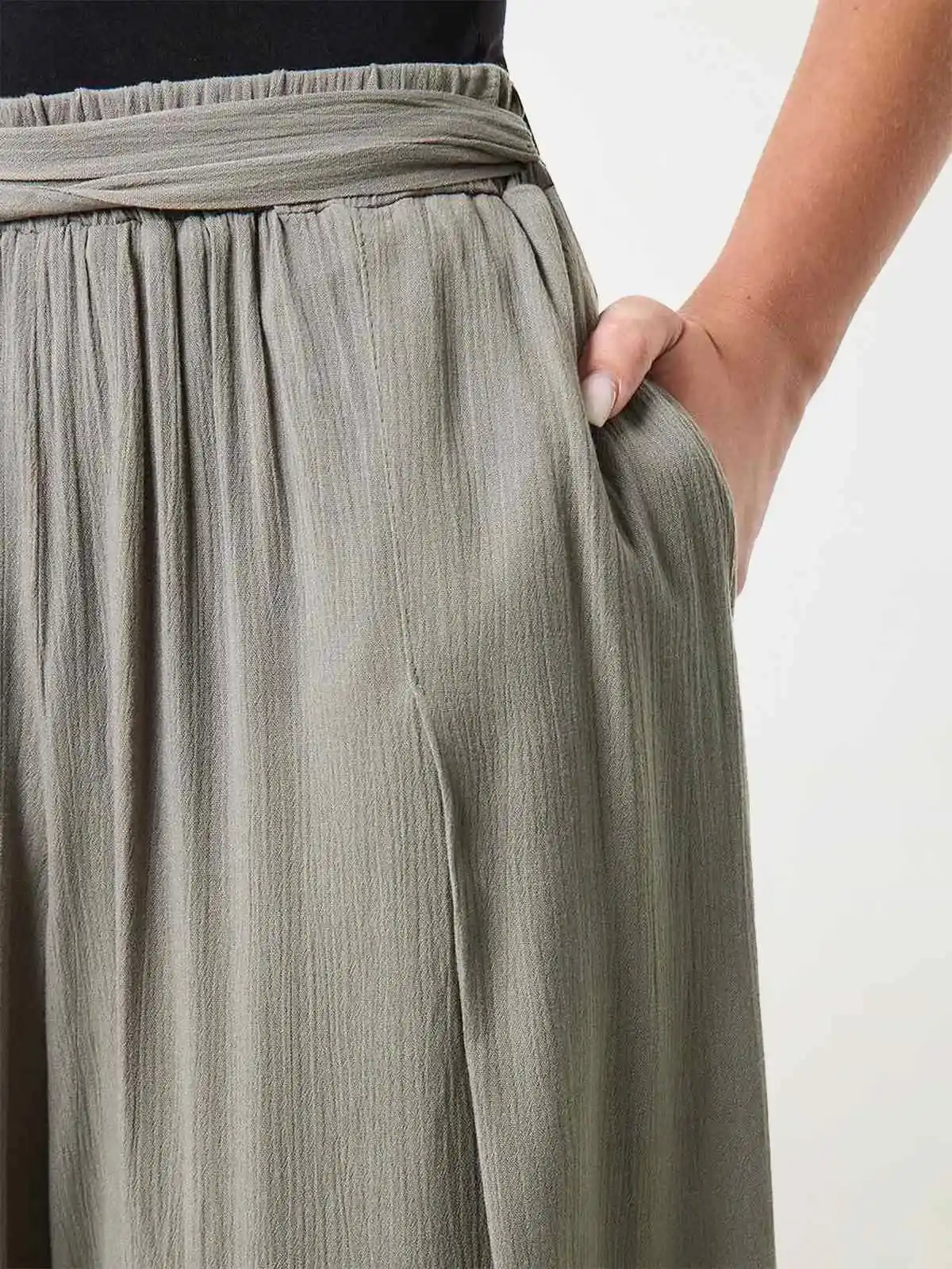 PANTALÓN REGULAR MUJER AZIZ - 4