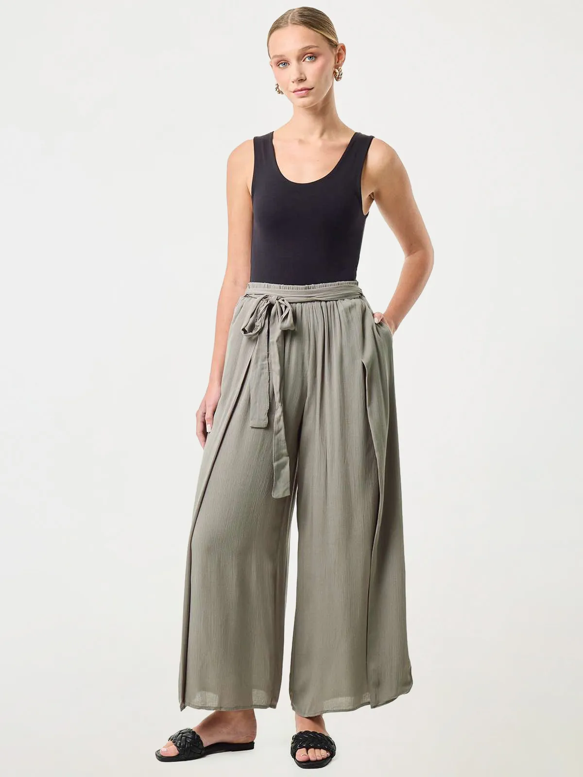 PANTALÓN REGULAR MUJER AZIZ - 5