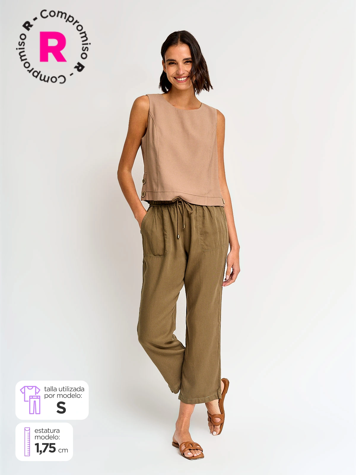 PANTALÓN REGULAR MUJER NAVIGATA - 1