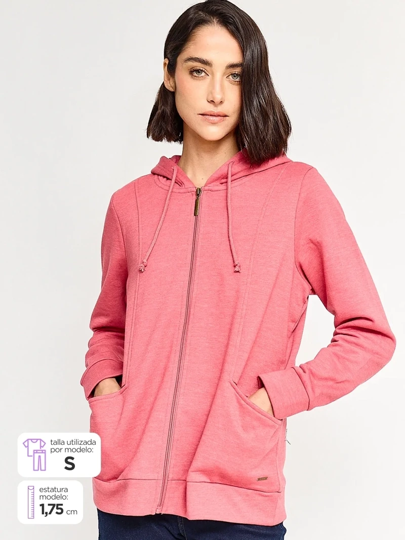 POLERA MANGA LARGA MUJER AZIZ BORRO - 1