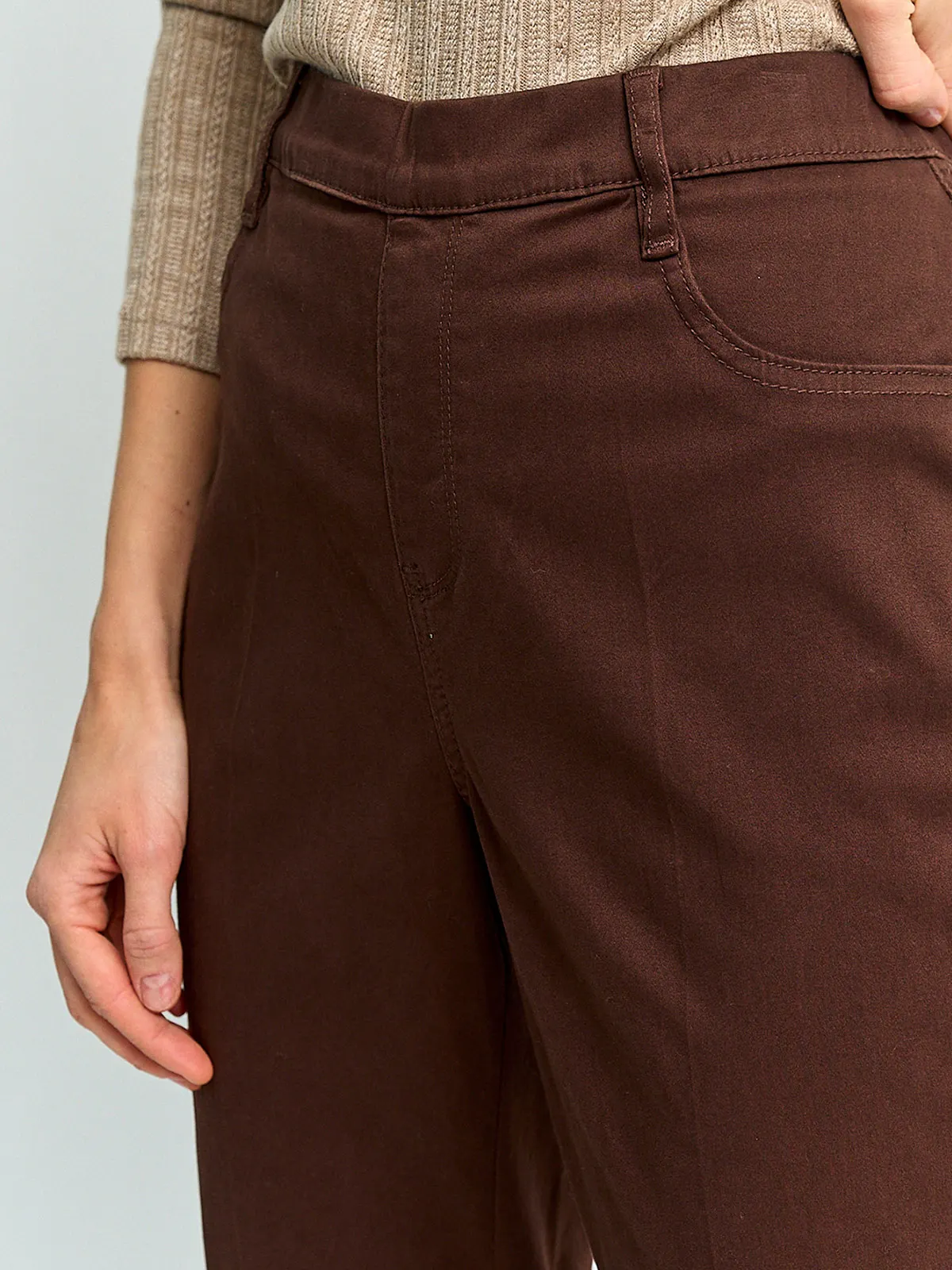 PANTALÓN REGULAR MUJER AZIZ DEGGING - 4