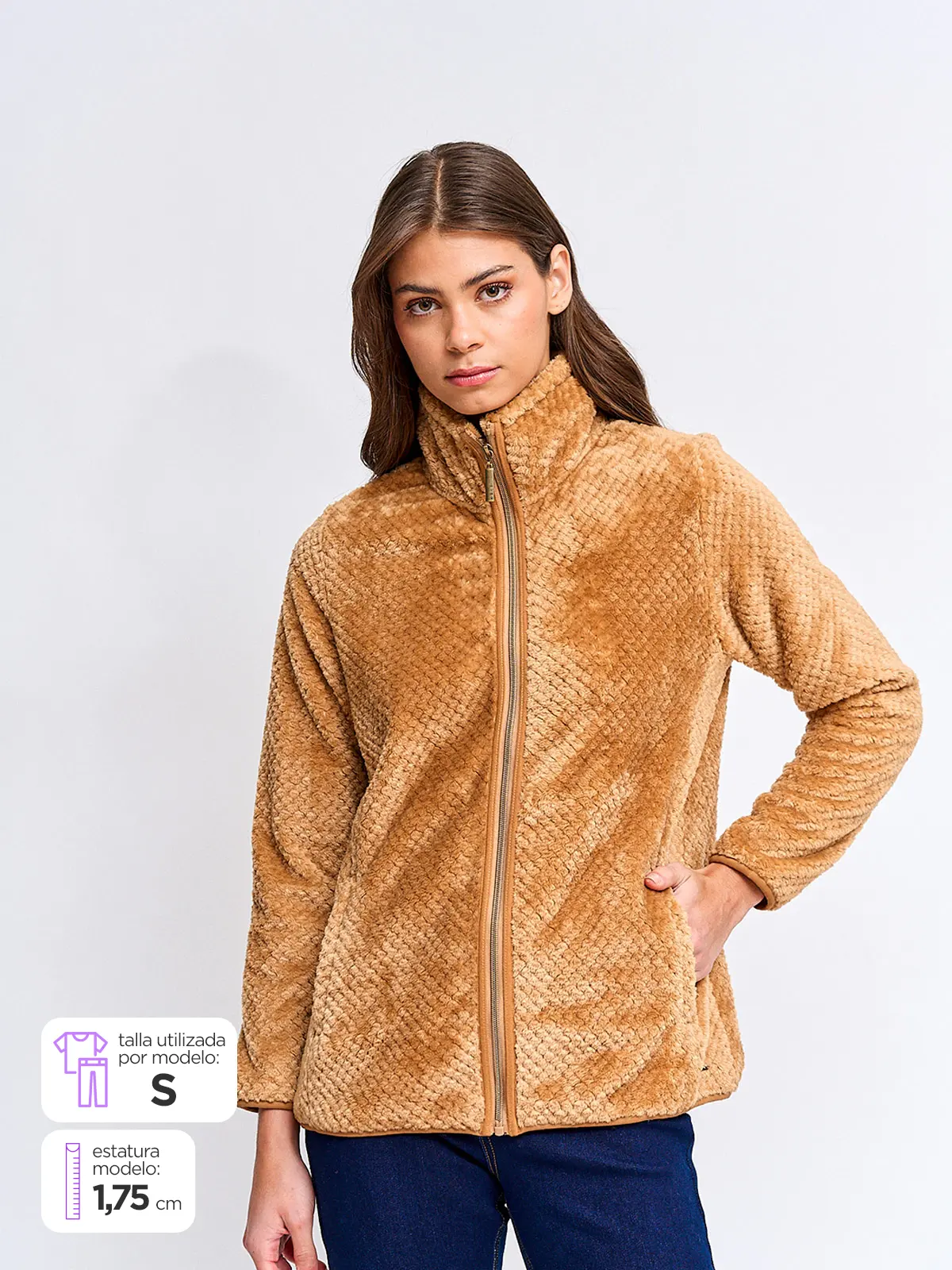 CASACA MUJER AZIZ EPLUSH - 1