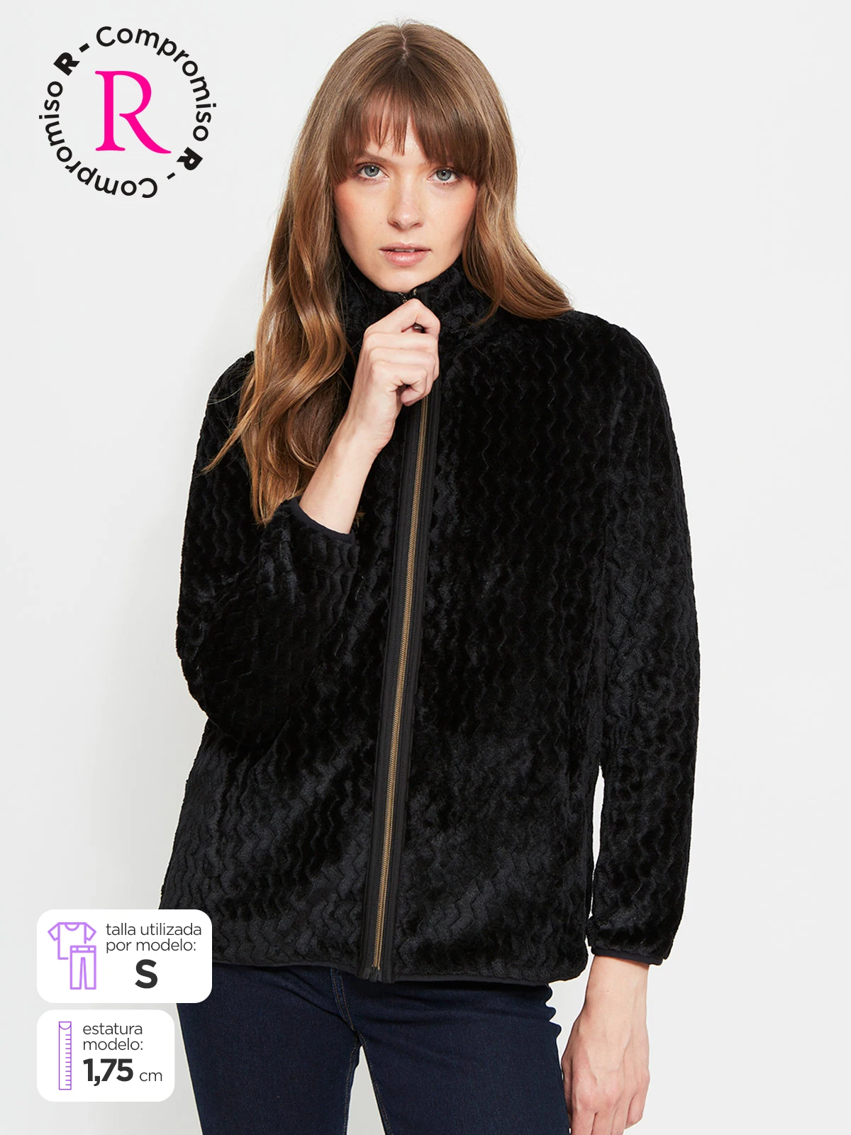 CASACA MUJER AZIZ EPLUSH - 1