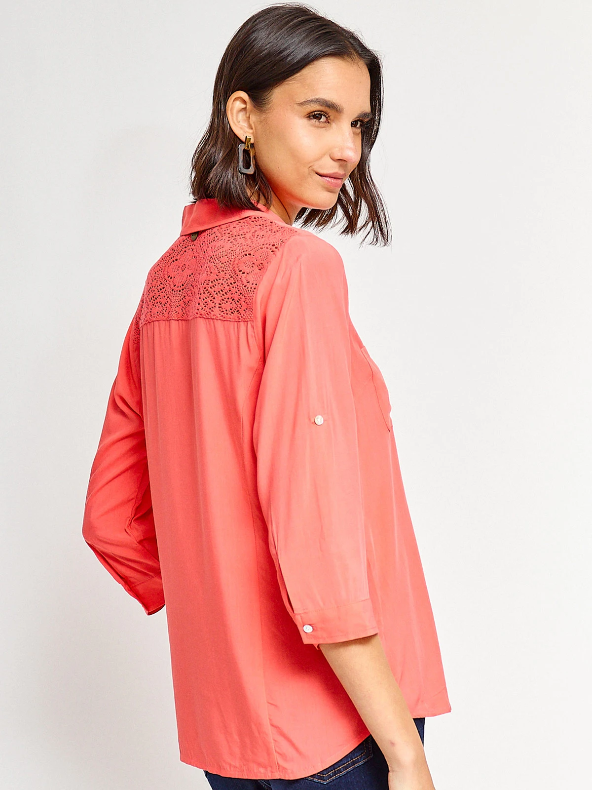 BLUSA MANGA 3/4 MUJER NAVIGATA CALA - 2