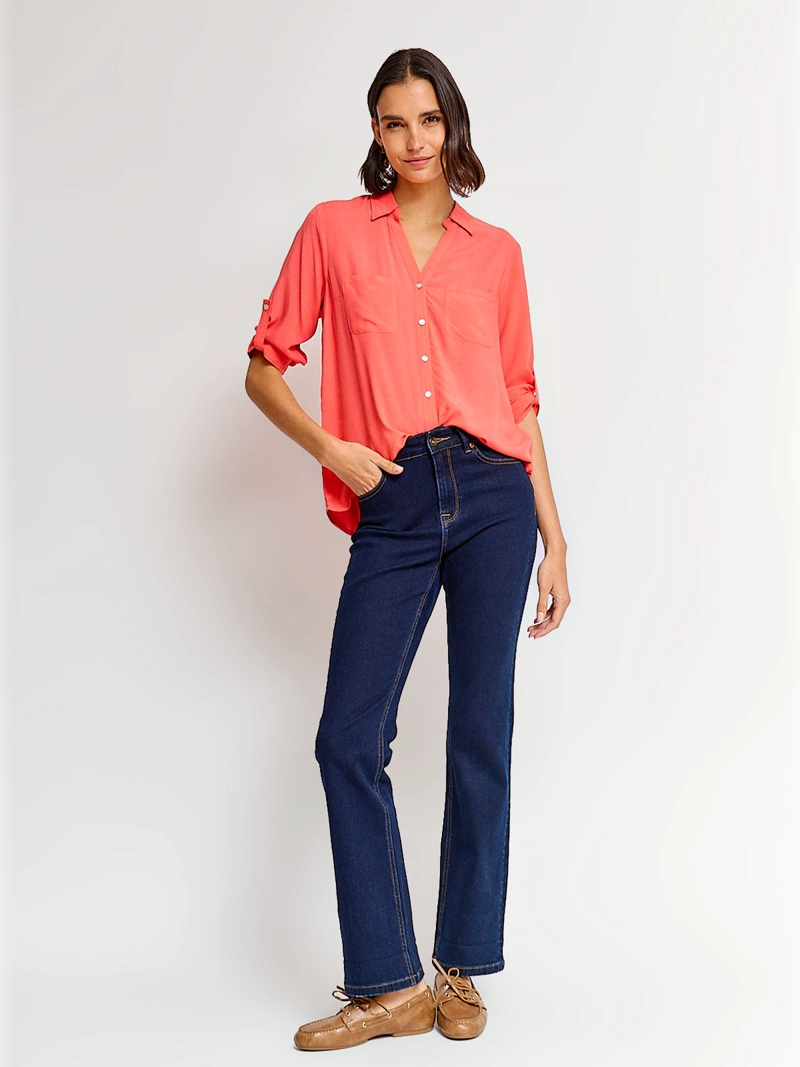 BLUSA MANGA 3/4 MUJER NAVIGATA CALA - 4