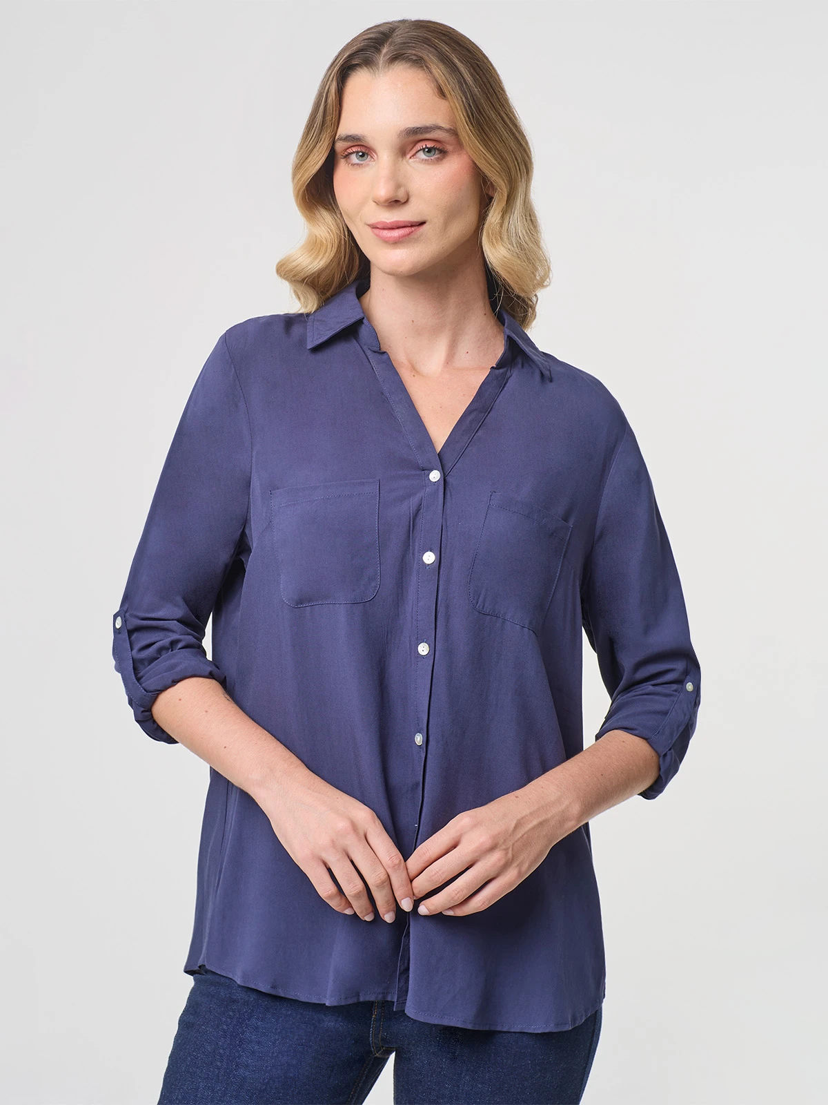 BLUSA MANGA LARGA MUJER NAVIGATA CALANEW - 1