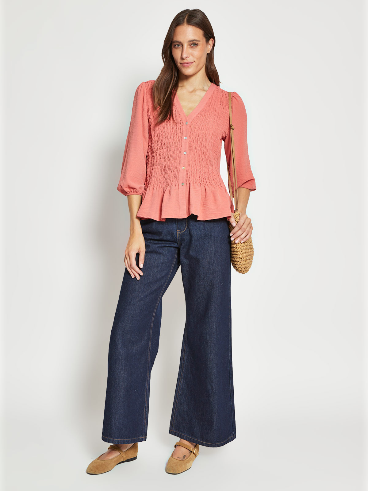 BLUSA MANGA 3/4 MUJER NAVIGATA CIPRES - 4