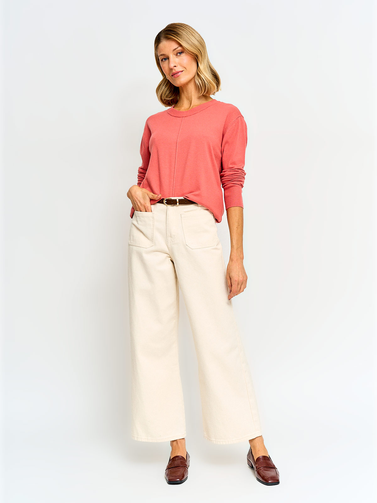 SWEATER MANGA LARGA MUJER AZIZ DORIS - 4