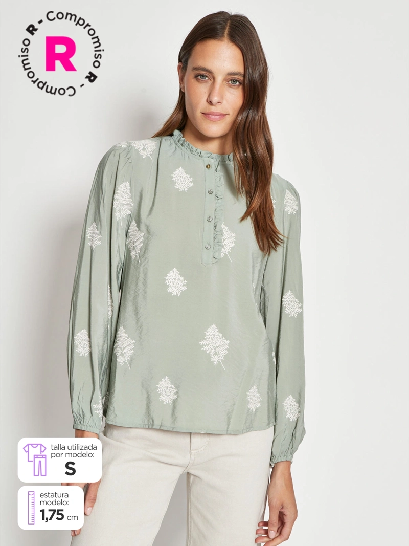 BLUSA MANGA LARGA MUJER NAVIGATA CARMEN - 1