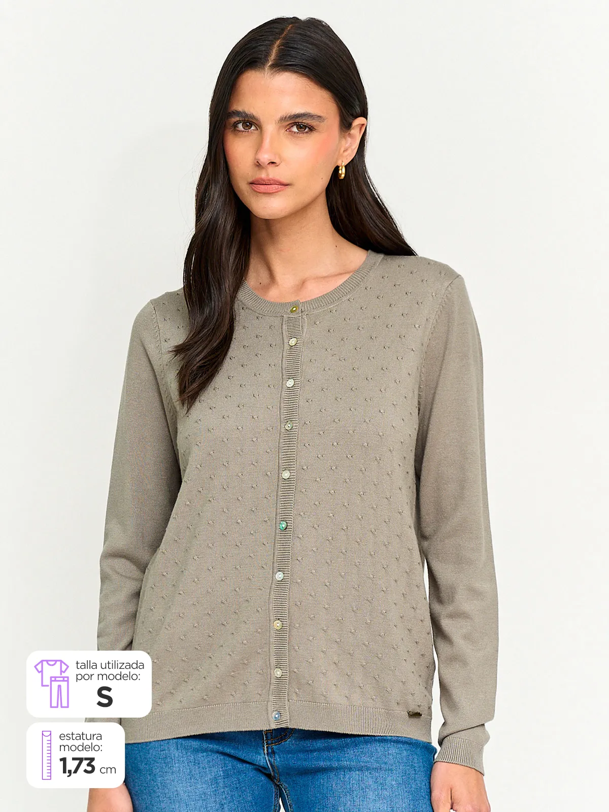 CARDIGAN MUJER AZIZ BARDIGAN - 1