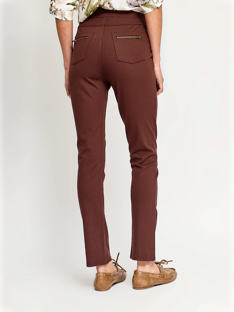 PANTALÓN REGULAR MUJER AZIZ TIPO CALZA - 3