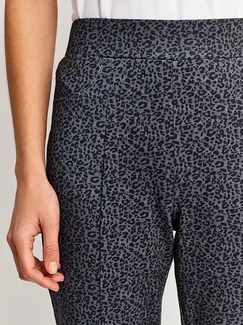 PANTALÓN REGULAR MUJER AZIZ TIPO CALZA - 4