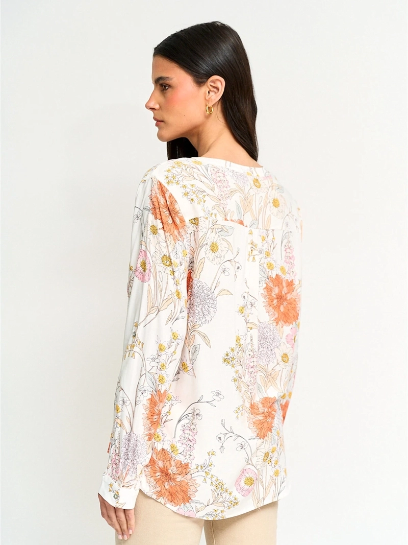 BLUSA MANGA LARGA MUJER AZIZ MAO - 2