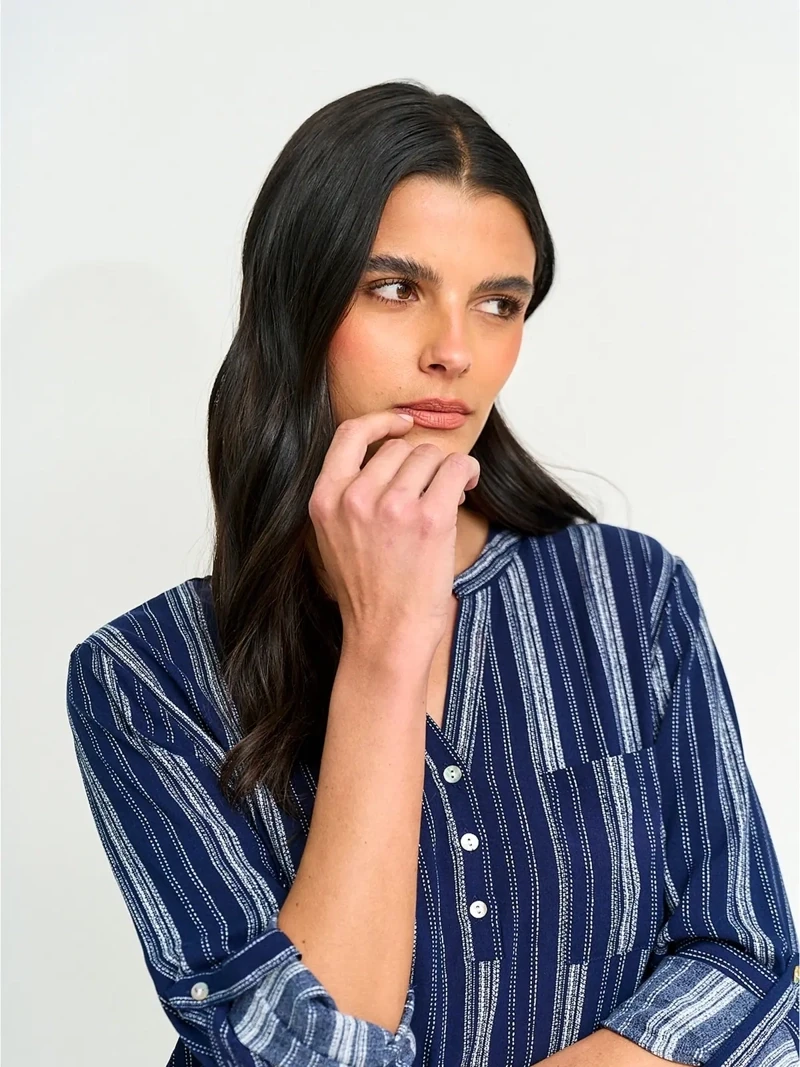 BLUSA MANGA LARGA MUJER AZIZ MAO - 3