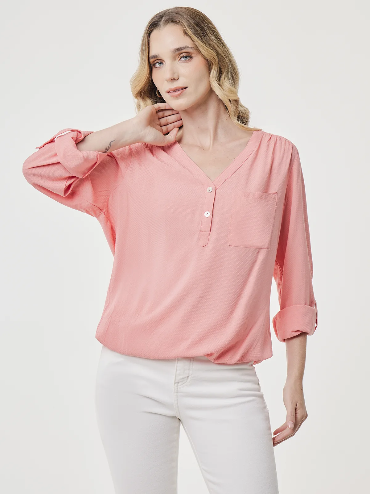 BLUSA MANGA LARGA MUJER NAVIGATA - 1
