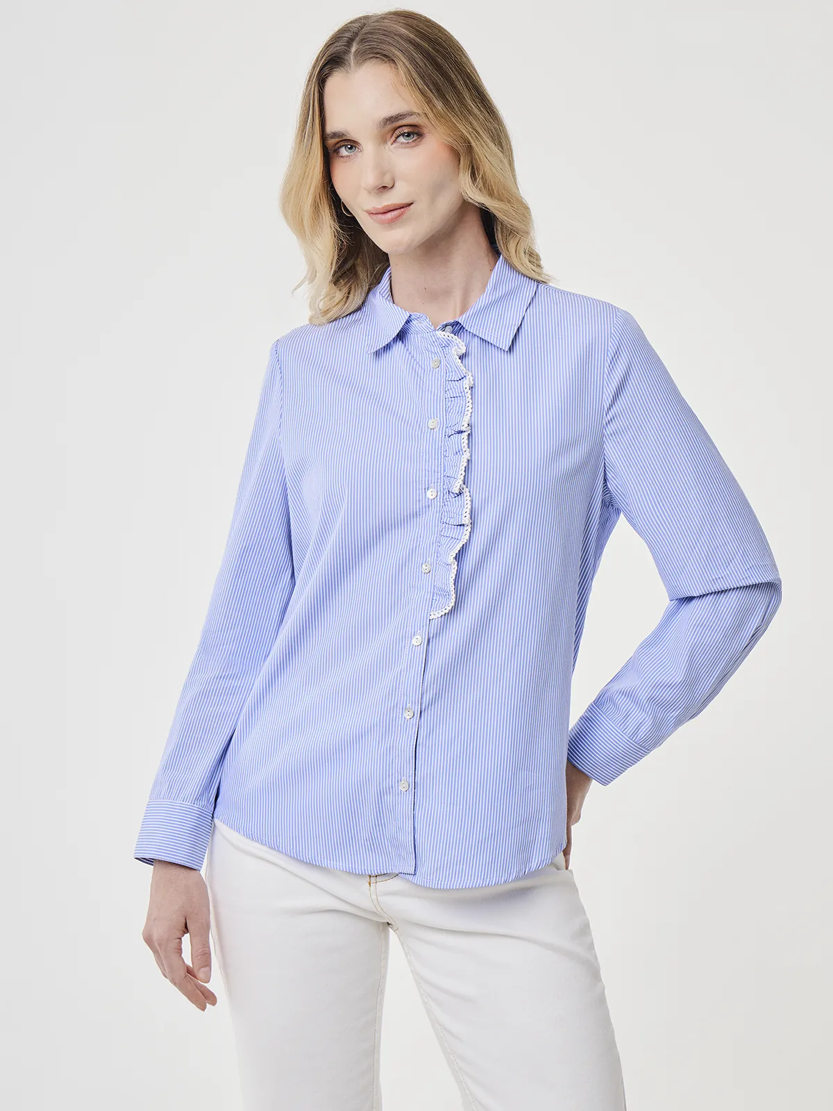 BLUSA MANGA LARGA MUJER NAVIGATA DANESA - 1