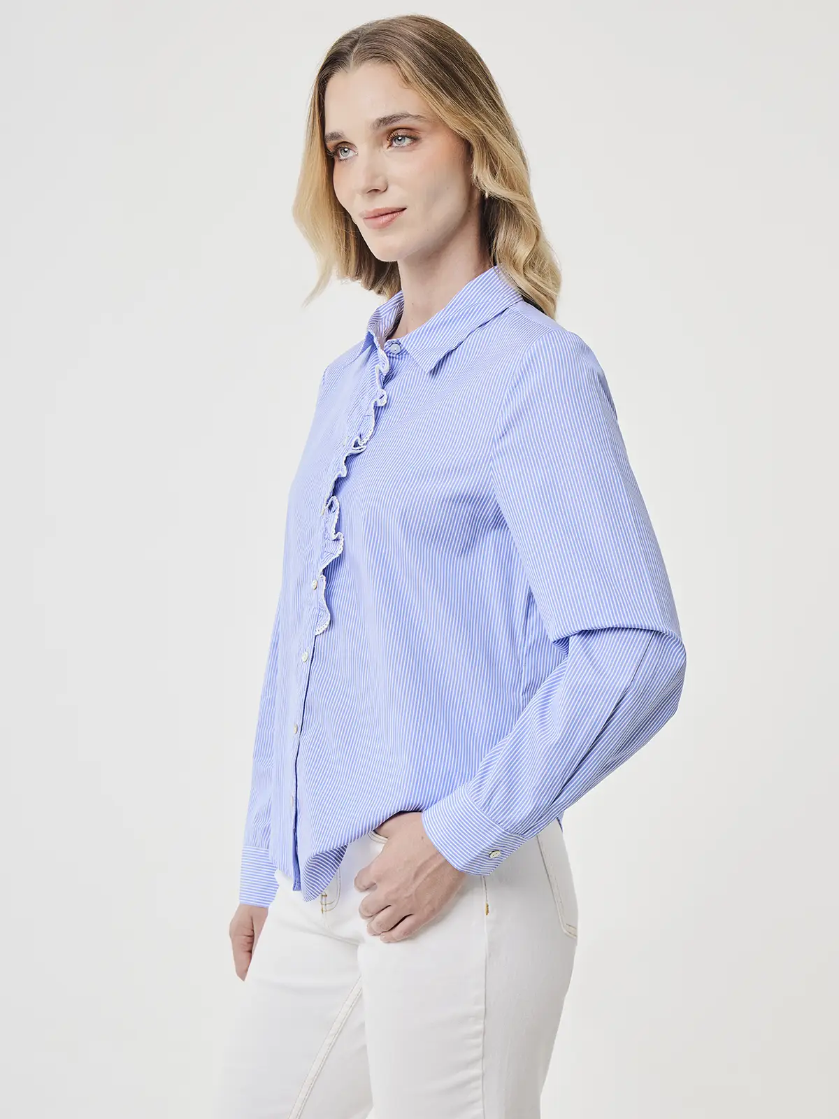 BLUSA MANGA LARGA MUJER NAVIGATA DANESA - 3