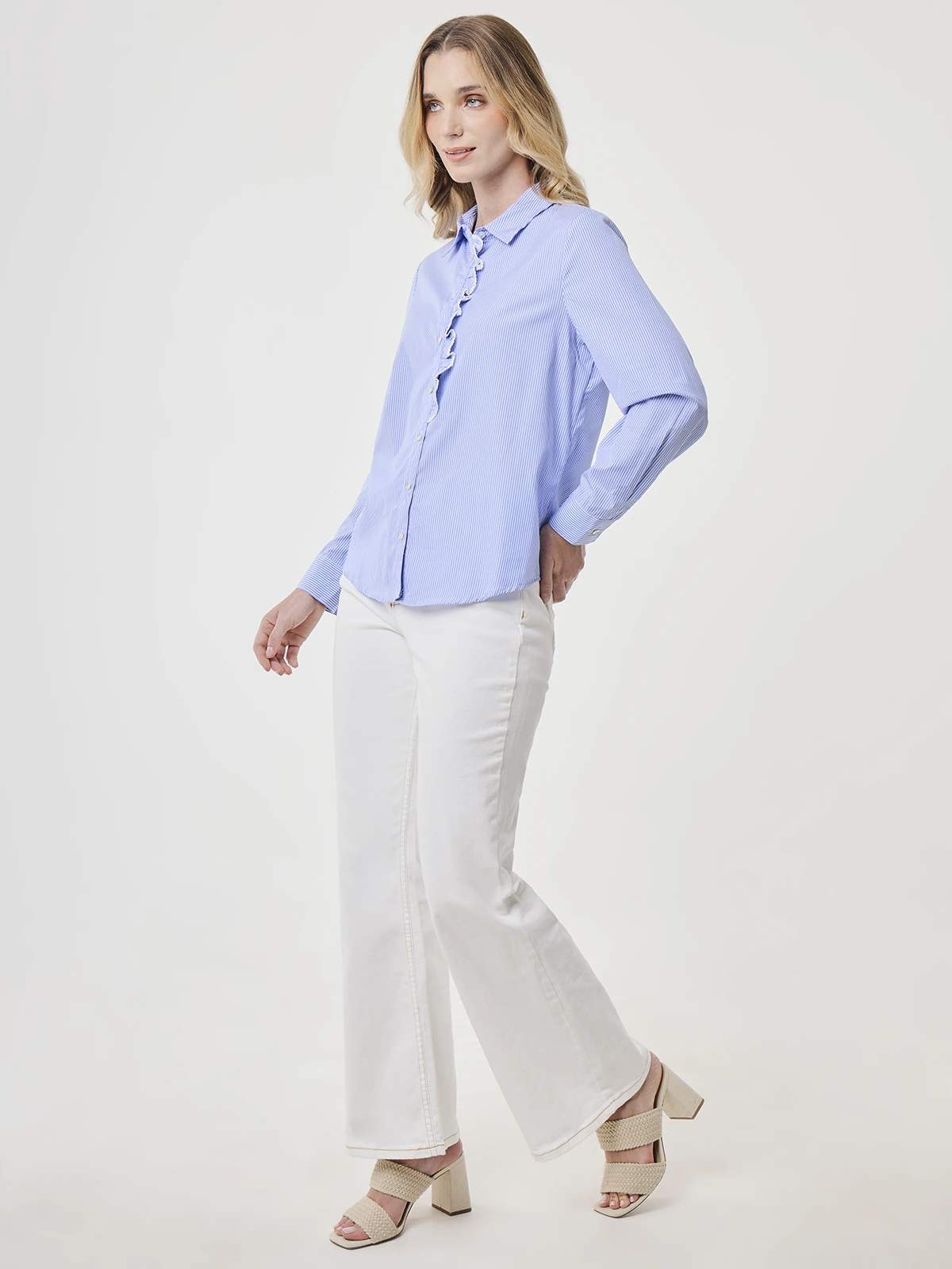 BLUSA MANGA LARGA MUJER NAVIGATA DANESA - 5