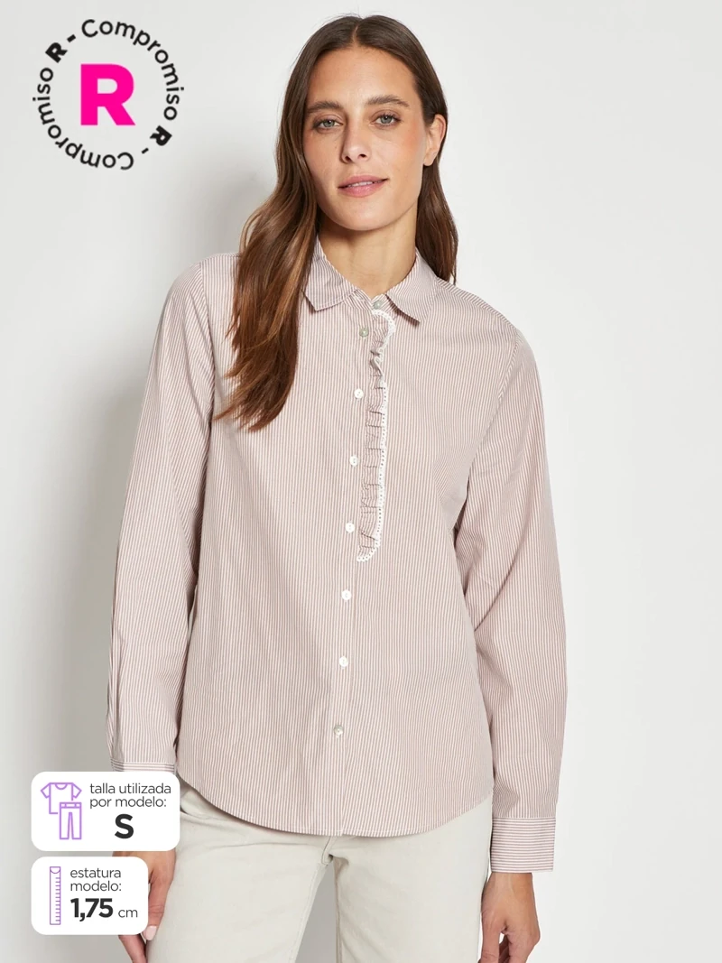BLUSA MANGA LARGA MUJER NAVIGATA DANESA - 1