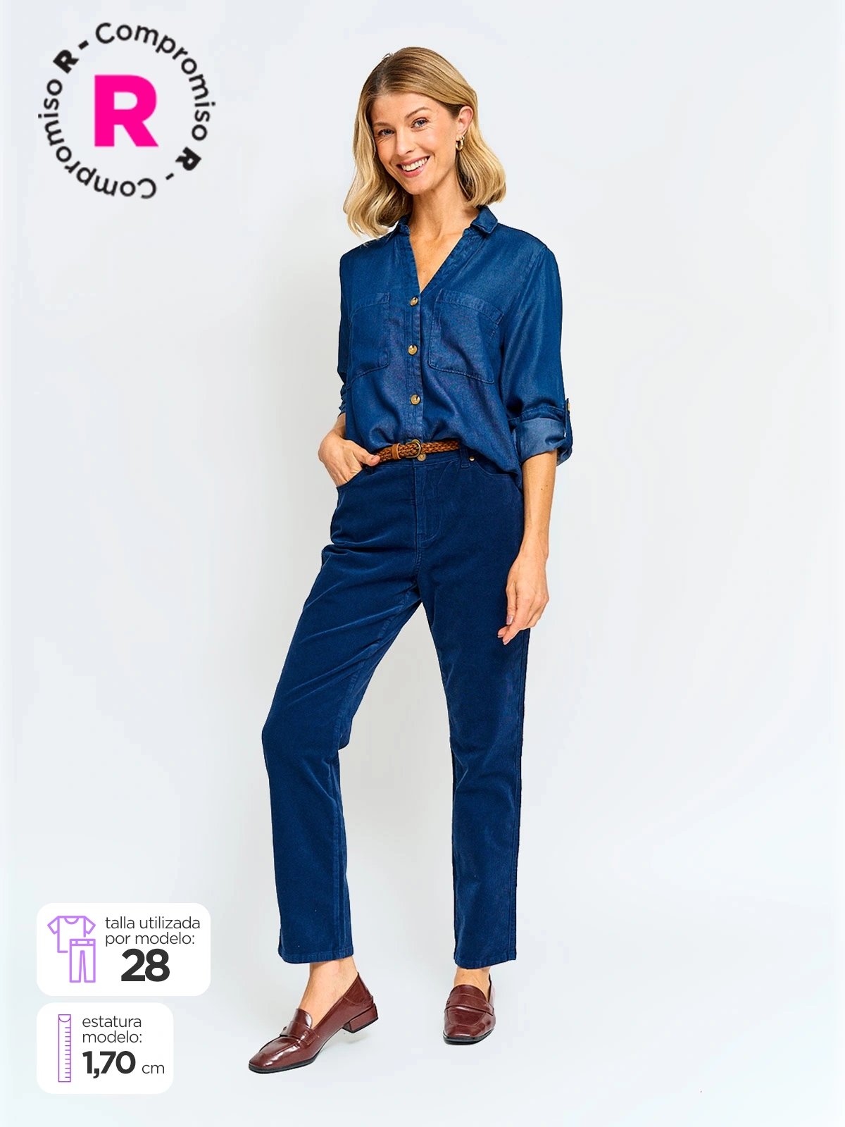 PANTALÓN MUJER AZIZ ECOTP-D - 1