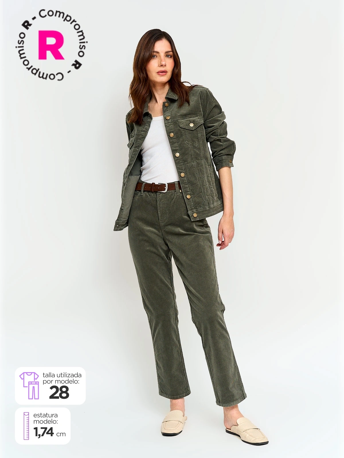 PANTALÓN MUJER AZIZ ECOTP-D - 1