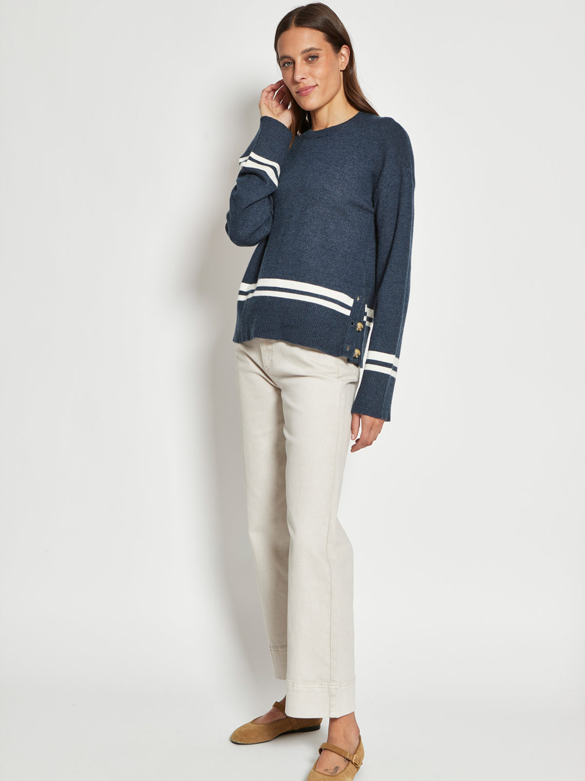 SWEATER MANGA LARGA MUJER NAVIGATA DELIA - 4