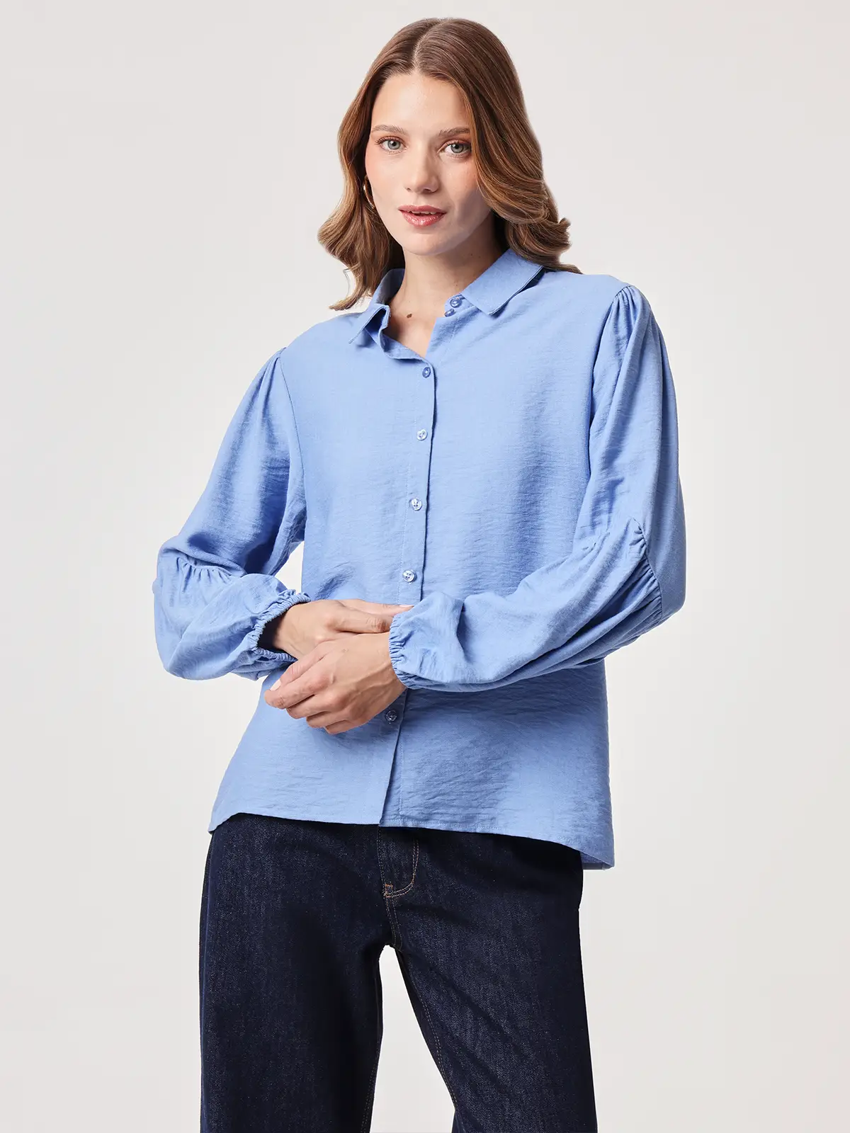 BLUSA MANGA LARGA MUJER NAVIGATA DARMIN - 1