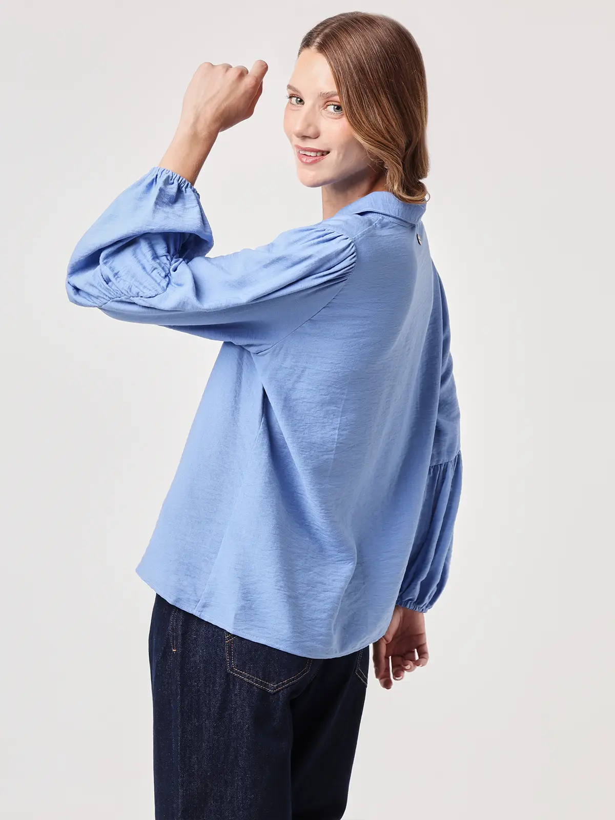 BLUSA MANGA LARGA MUJER NAVIGATA DARMIN - 2