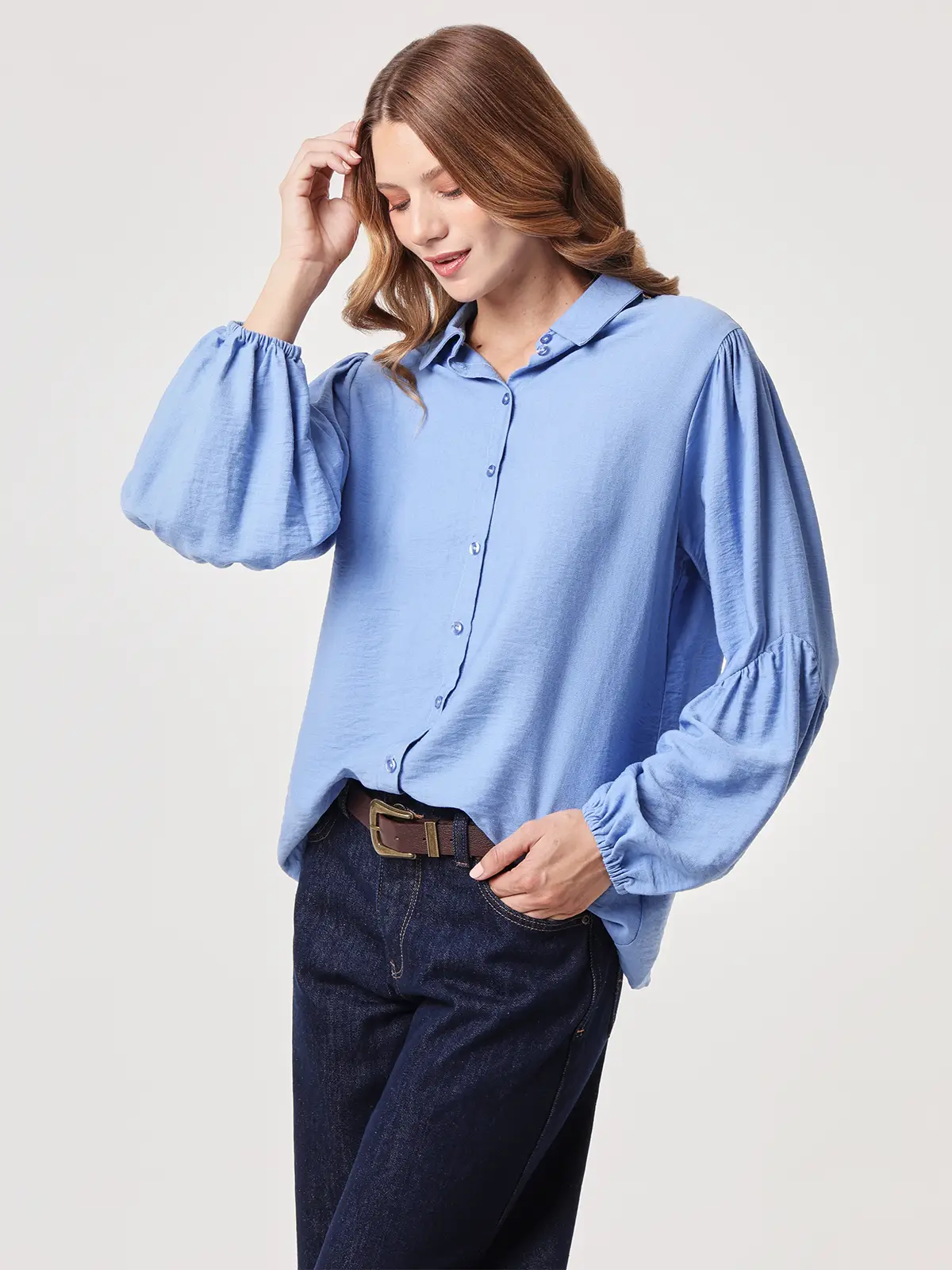 BLUSA MANGA LARGA MUJER NAVIGATA DARMIN - 3