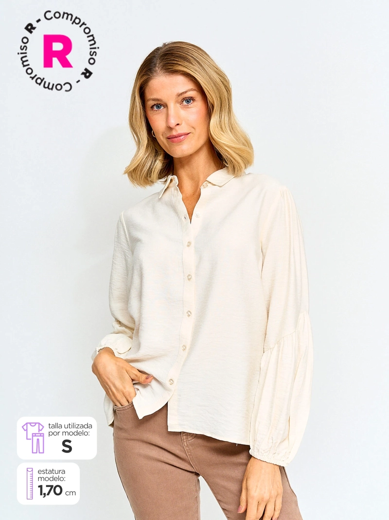 BLUSA MANGA LARGA MUJER NAVIGATA DARMIN - 1