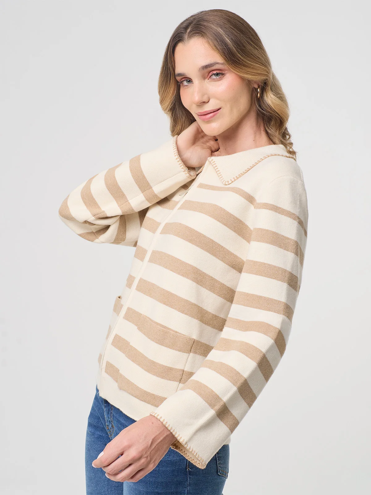 CARDIGAN MUJER NAVIGATA DARGO - 3