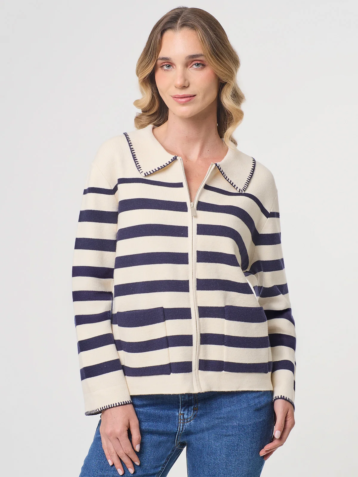 CARDIGAN MUJER NAVIGATA DARGO - 1