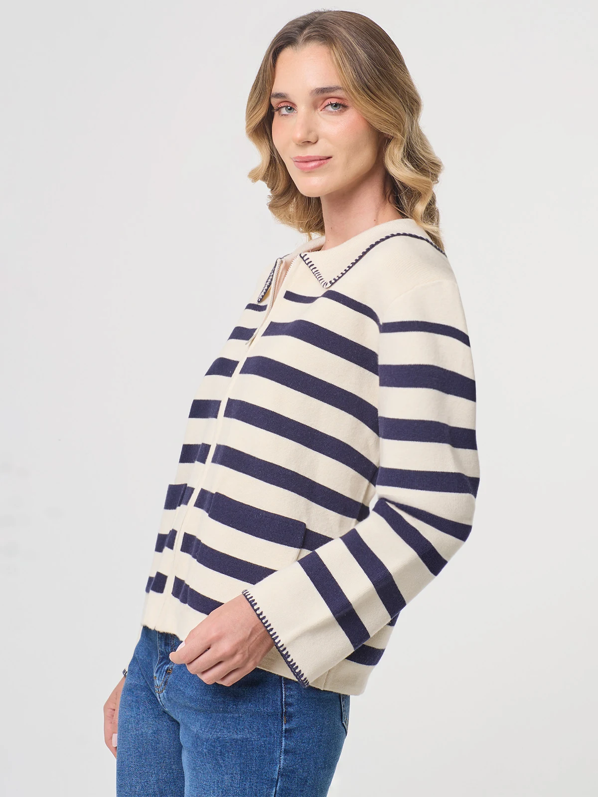 CARDIGAN MUJER NAVIGATA DARGO - 3