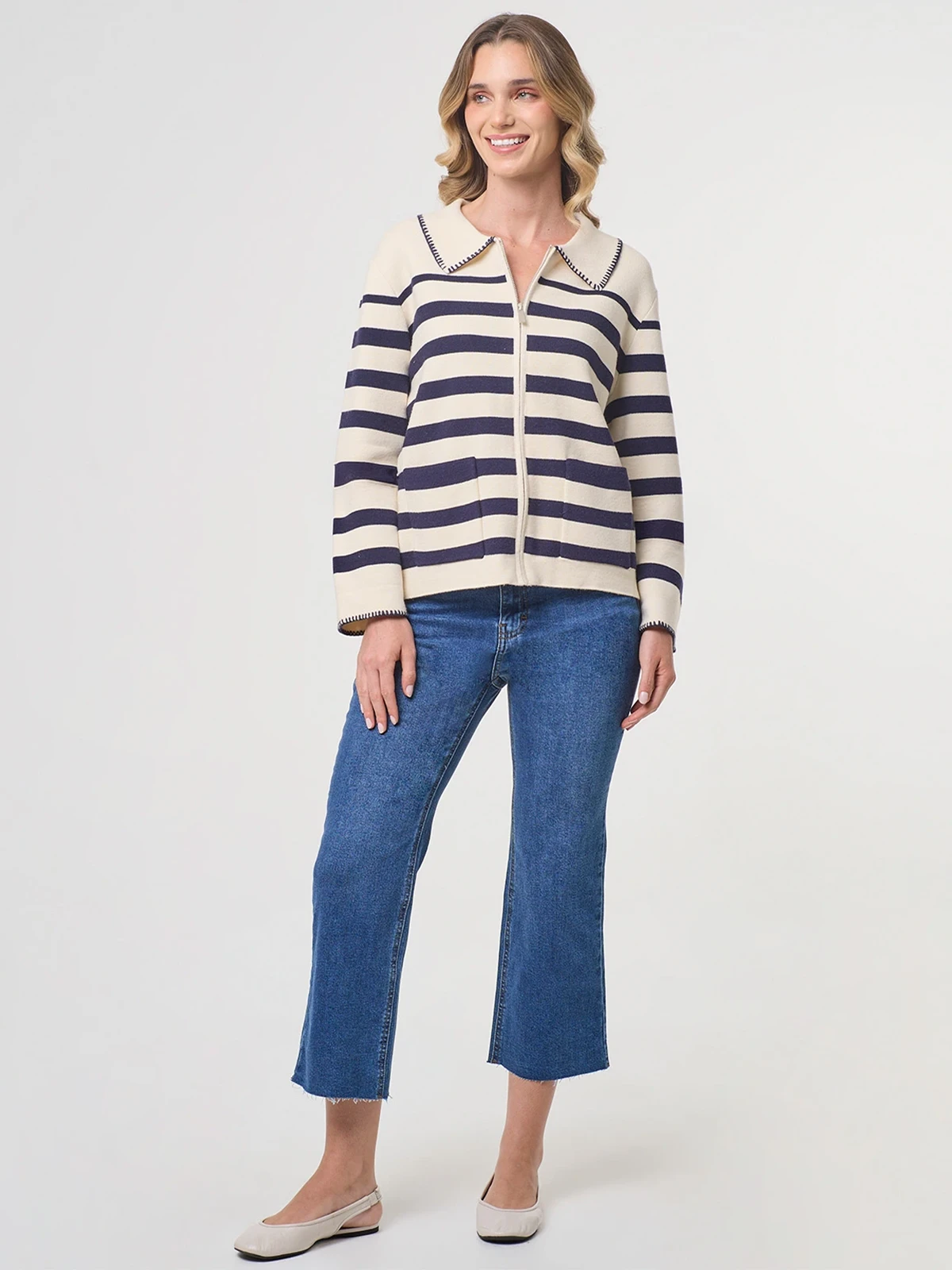 CARDIGAN MUJER NAVIGATA DARGO - 5