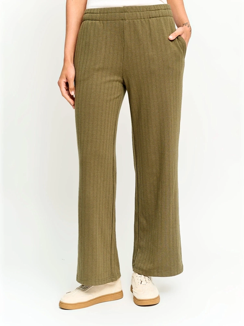 PANTALÓN REGULAR MUJER AZIZ BRONOS - 2