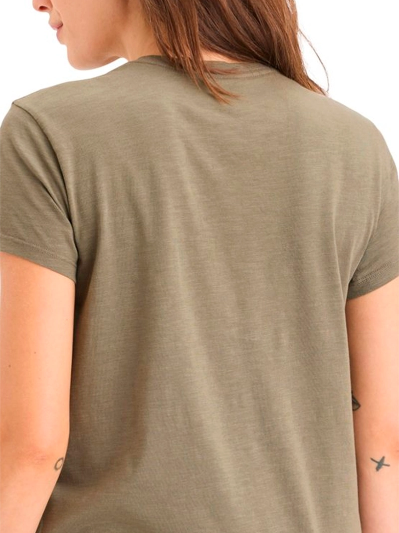 POLO ALGODÓN MUJER DOCKERS GRAPHIC TEE VERDE - 4