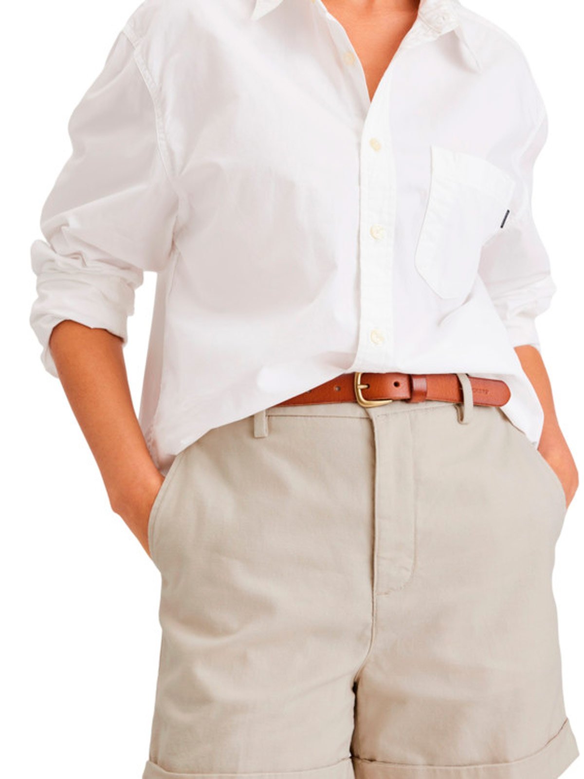 SHORT RECTO MUJER DOCKERS ORIGINAL CHINO CAQUI - 5