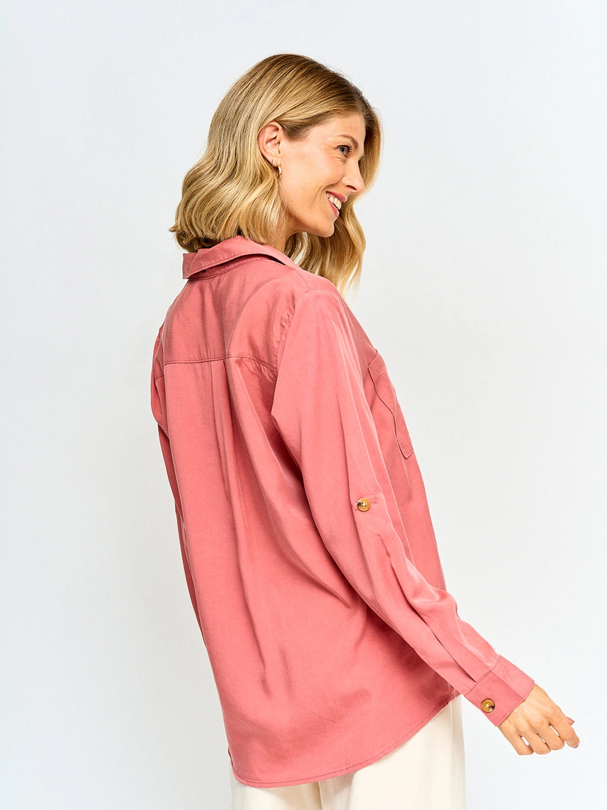 BLUSA MANGA LARGA MUJER AZIZ DALILA - 2