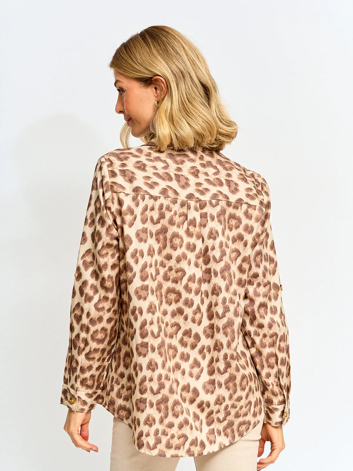 BLUSA MANGA LARGA MUJER AZIZ DALILA - 3