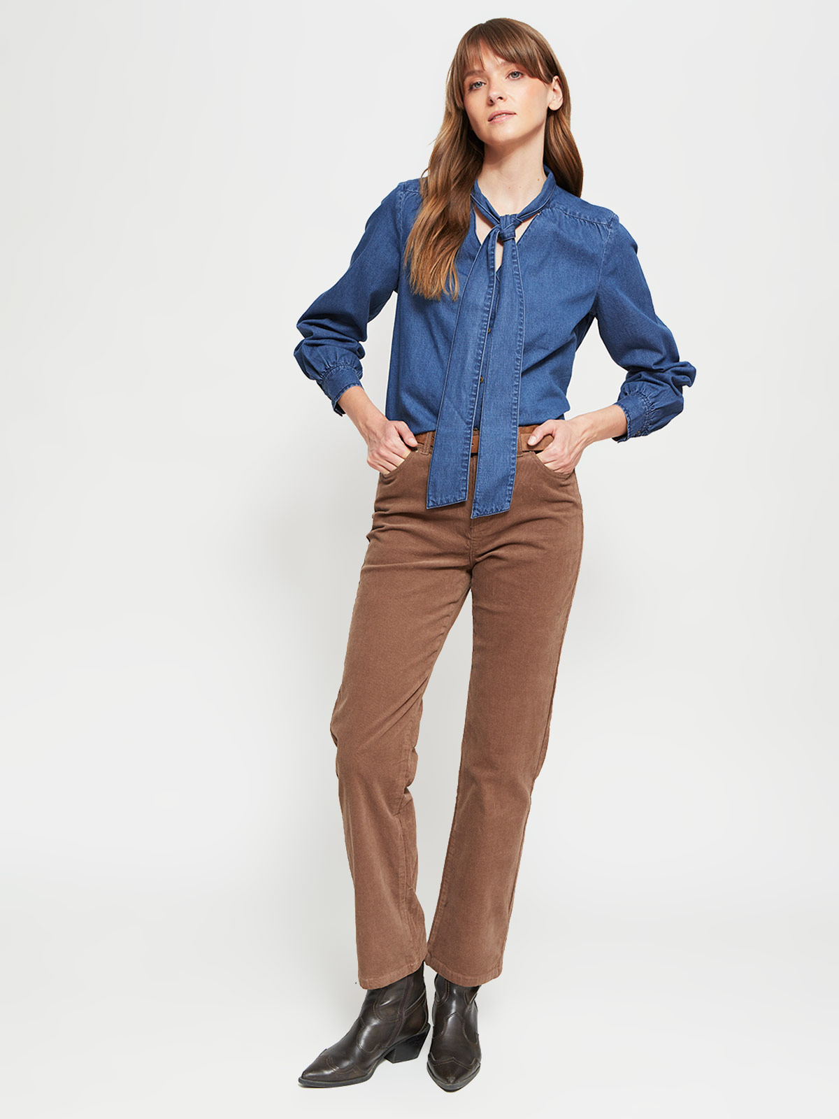 BLUSA MANGA 3/4 MUJER NAVIGATA ENID - 4
